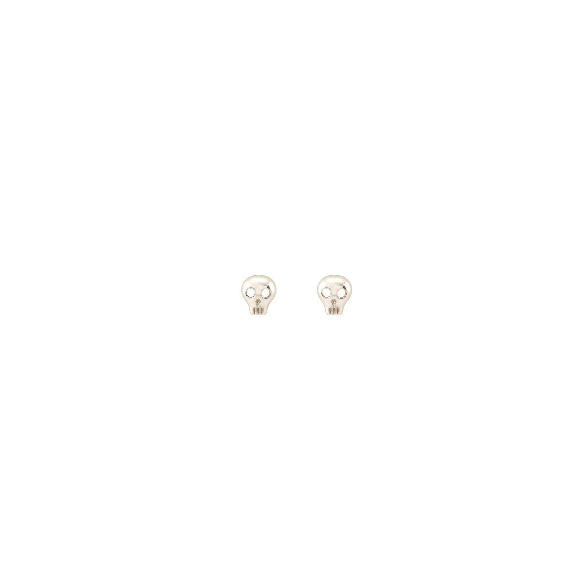 Tiniest Skull Stud Earrings