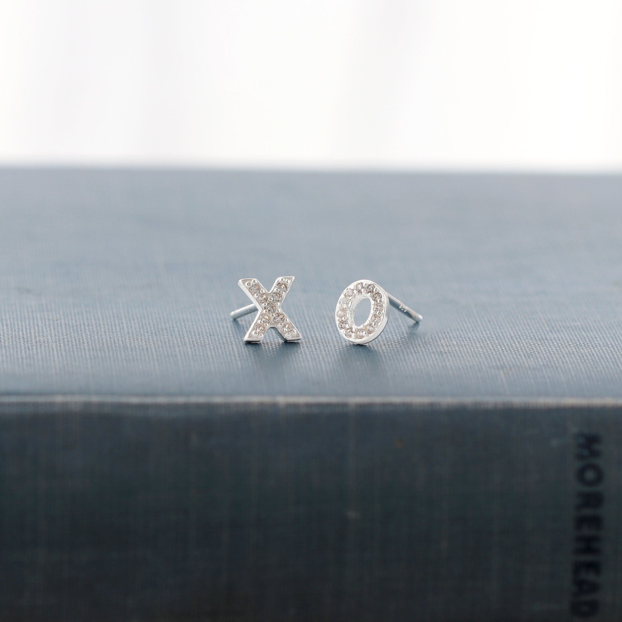 XO Crystal Stud Earrings