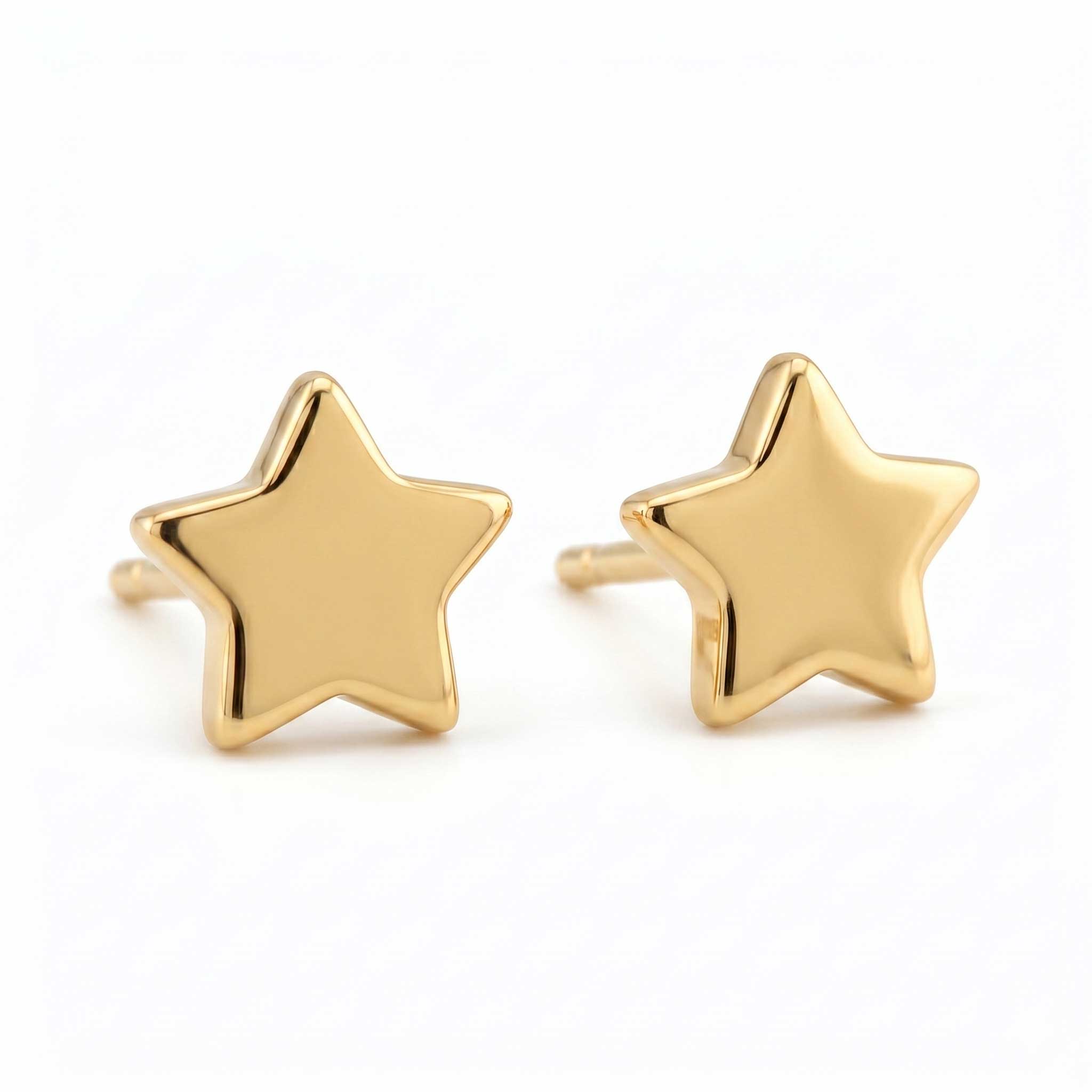 Tiny Star Stud Earrings