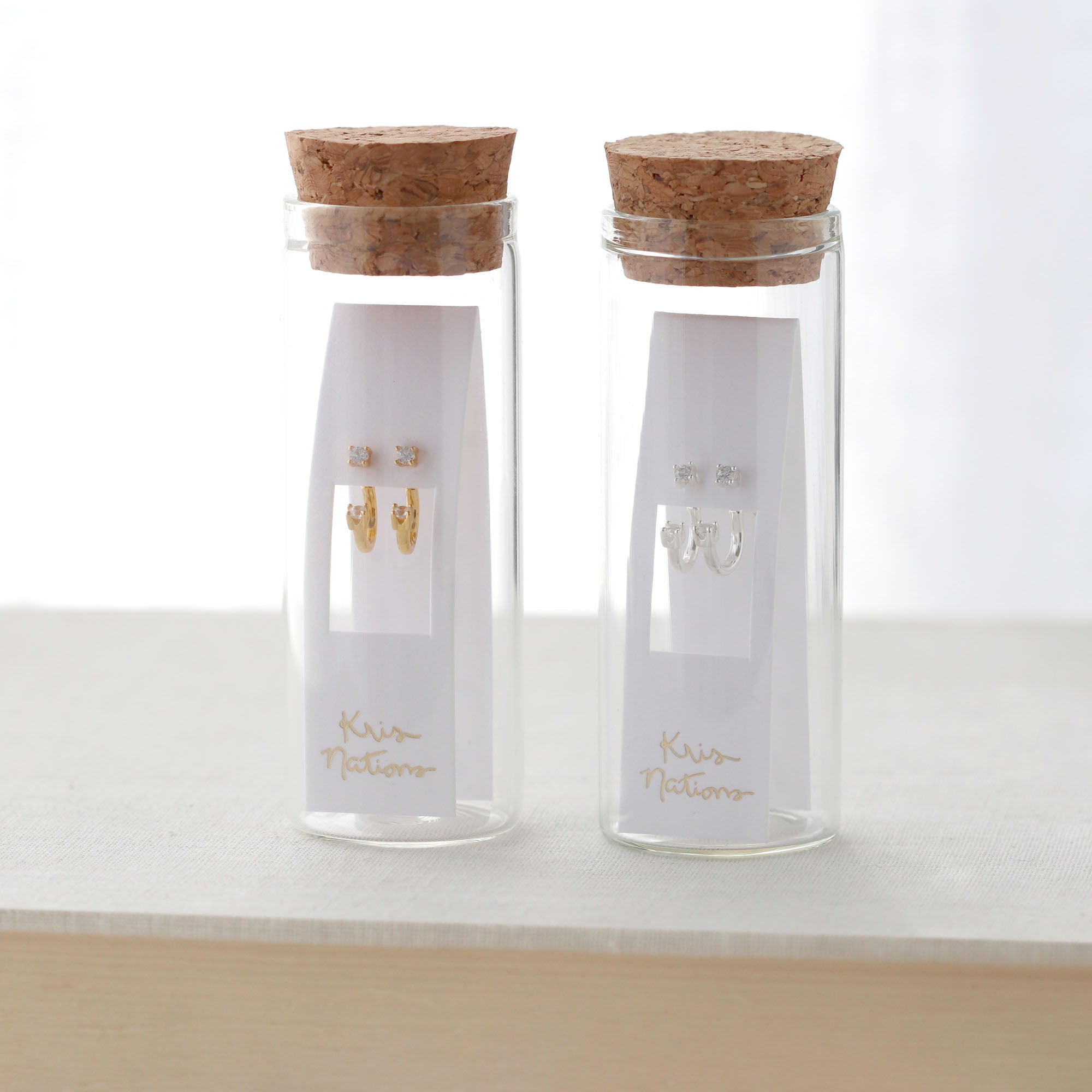 Petite Crystal Arc Earring Jackets