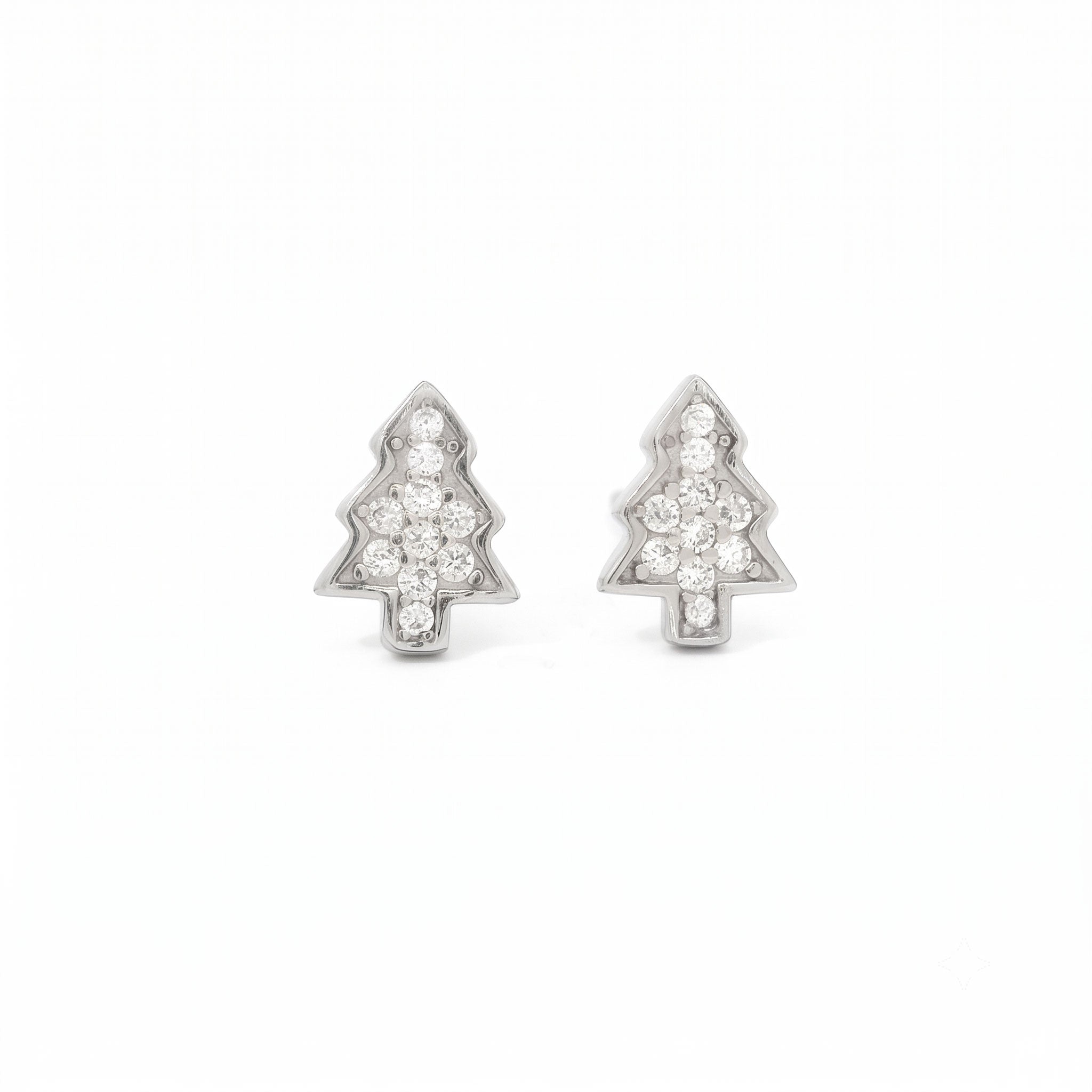 Christmas Tree Stud Earrings