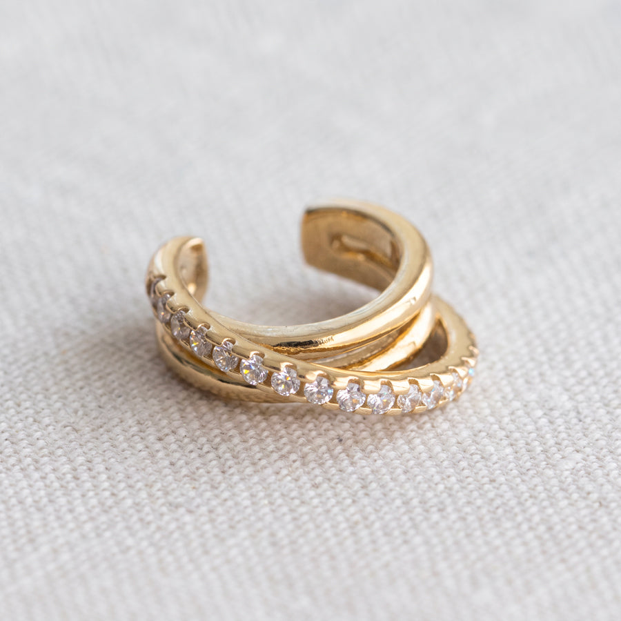 Triple Threat Ear Cuff