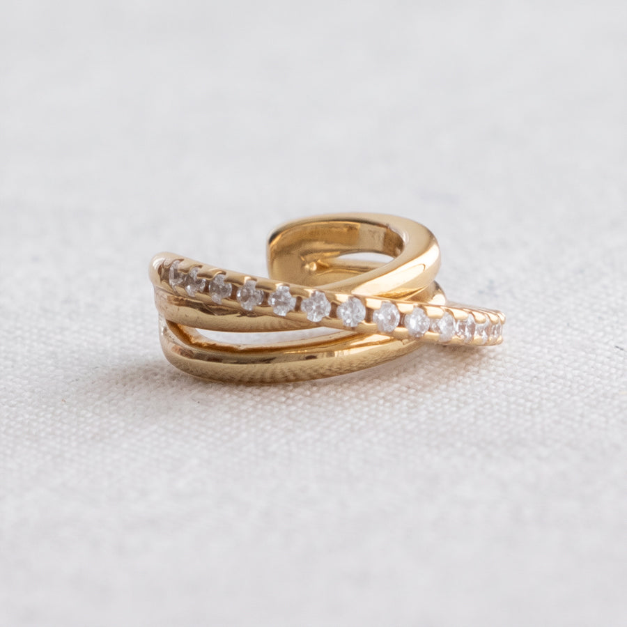 Triple Threat Ear Cuff