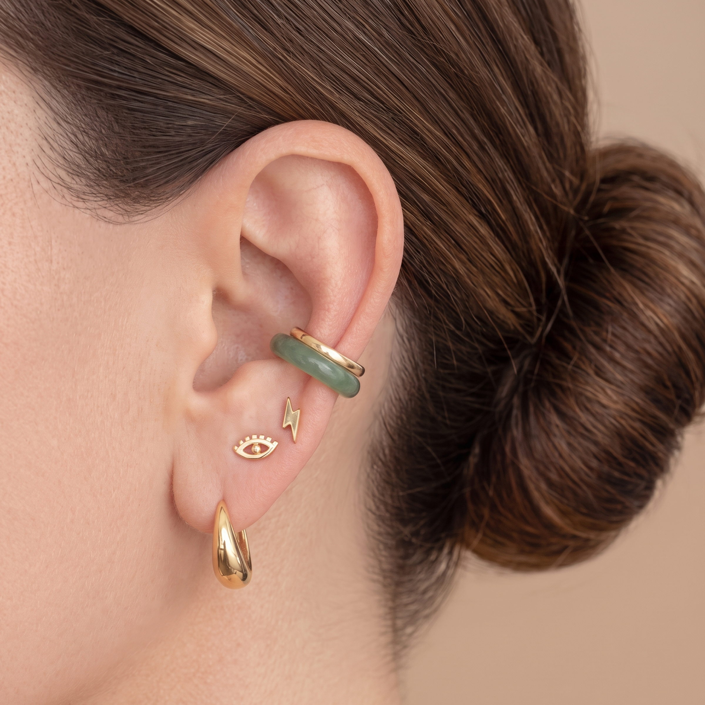 Jade Ear Cuff