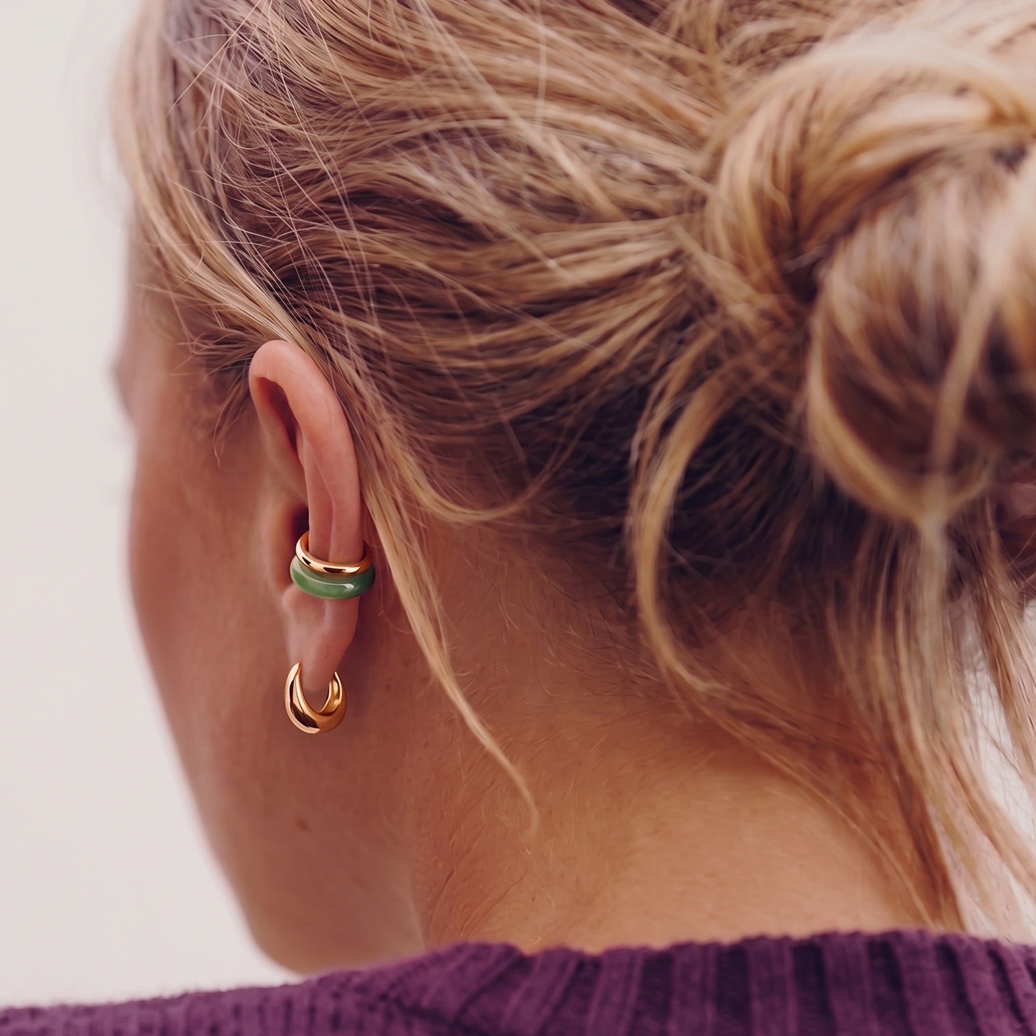 Jade Ear Cuff