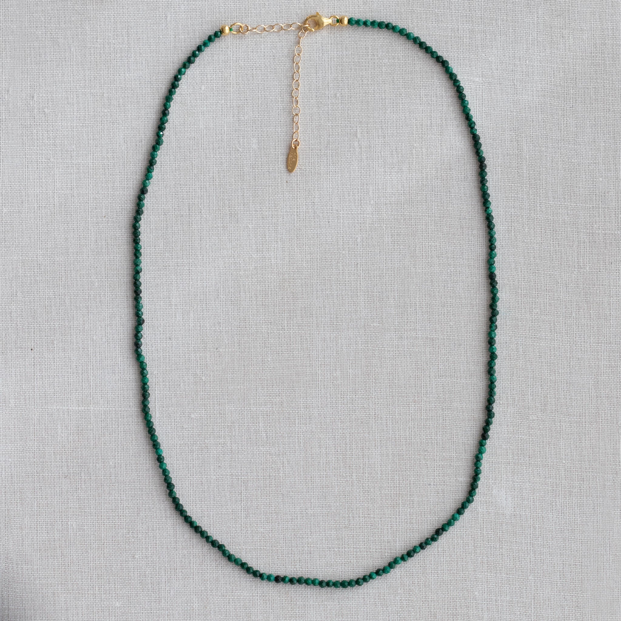 Petite Gemstone Beaded Necklace
