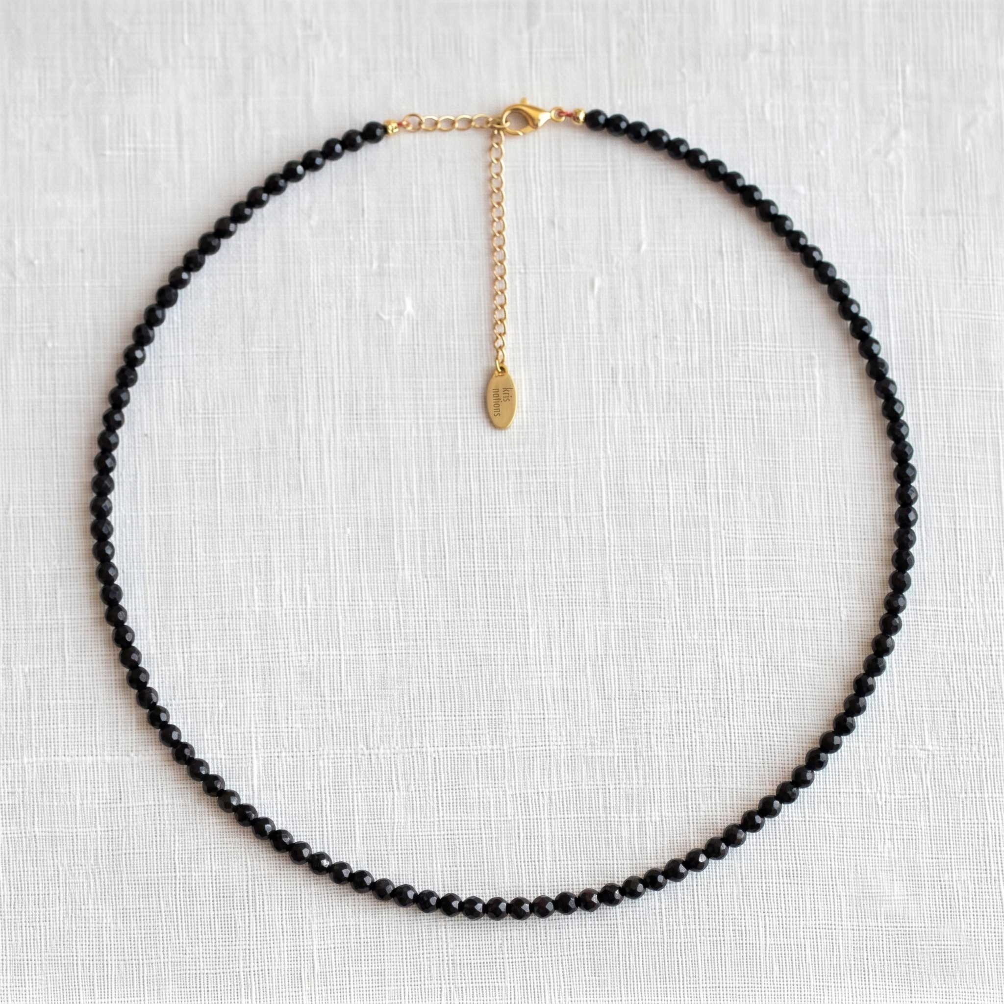 Petite Gemstone Beaded Necklace