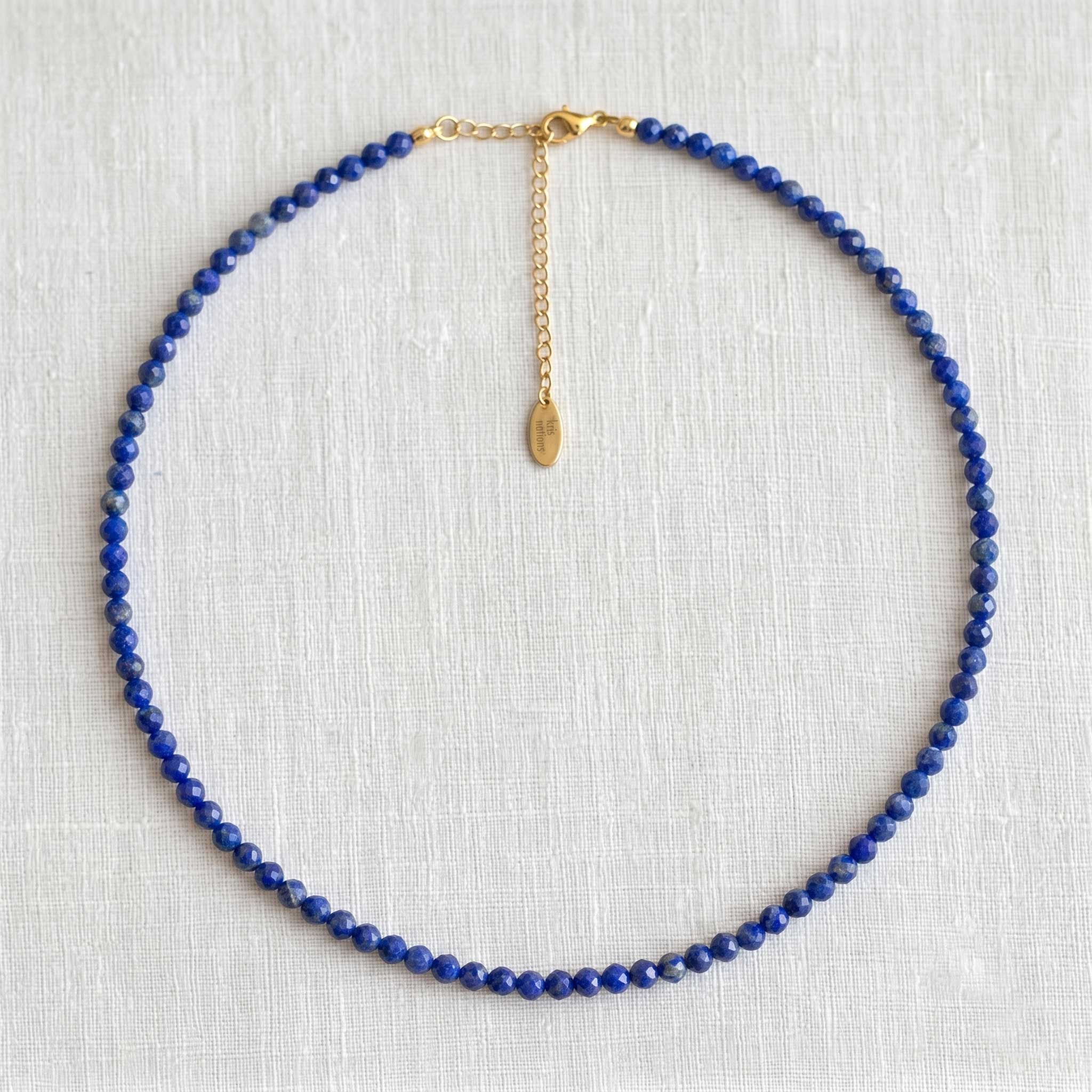 Petite Gemstone Beaded Necklace