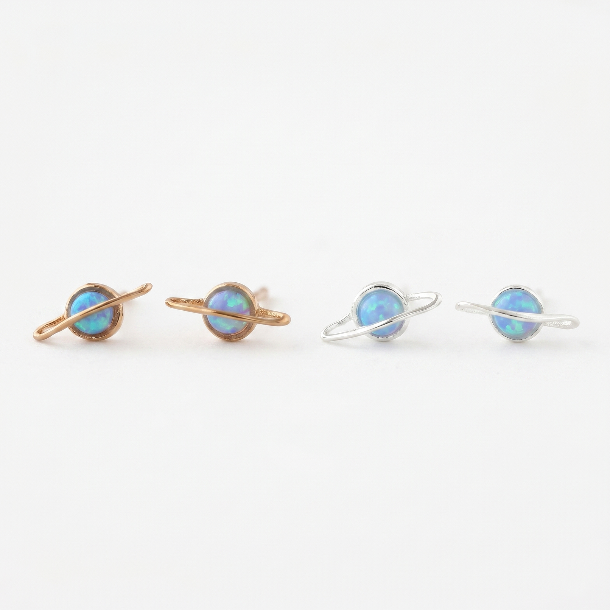 Saturn Stud Earrings