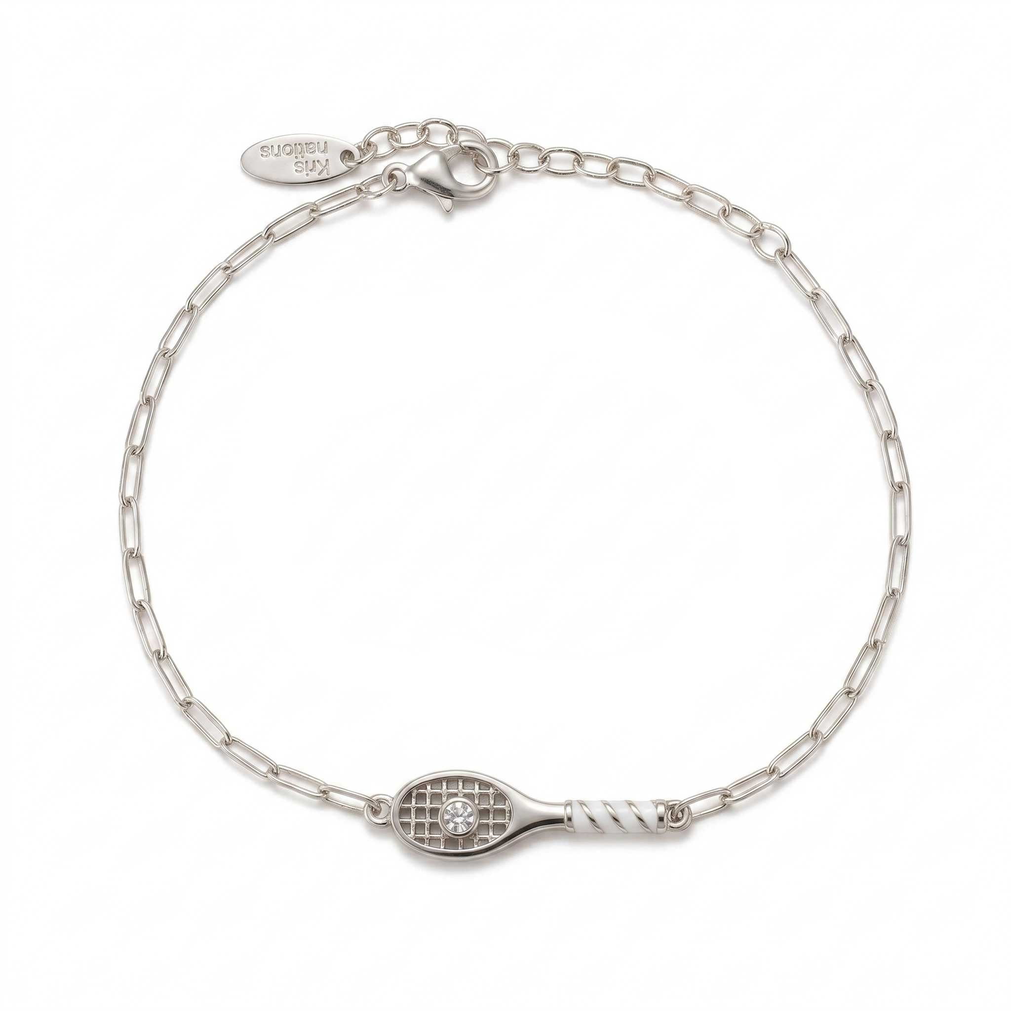 Tennis Racket Bracelet