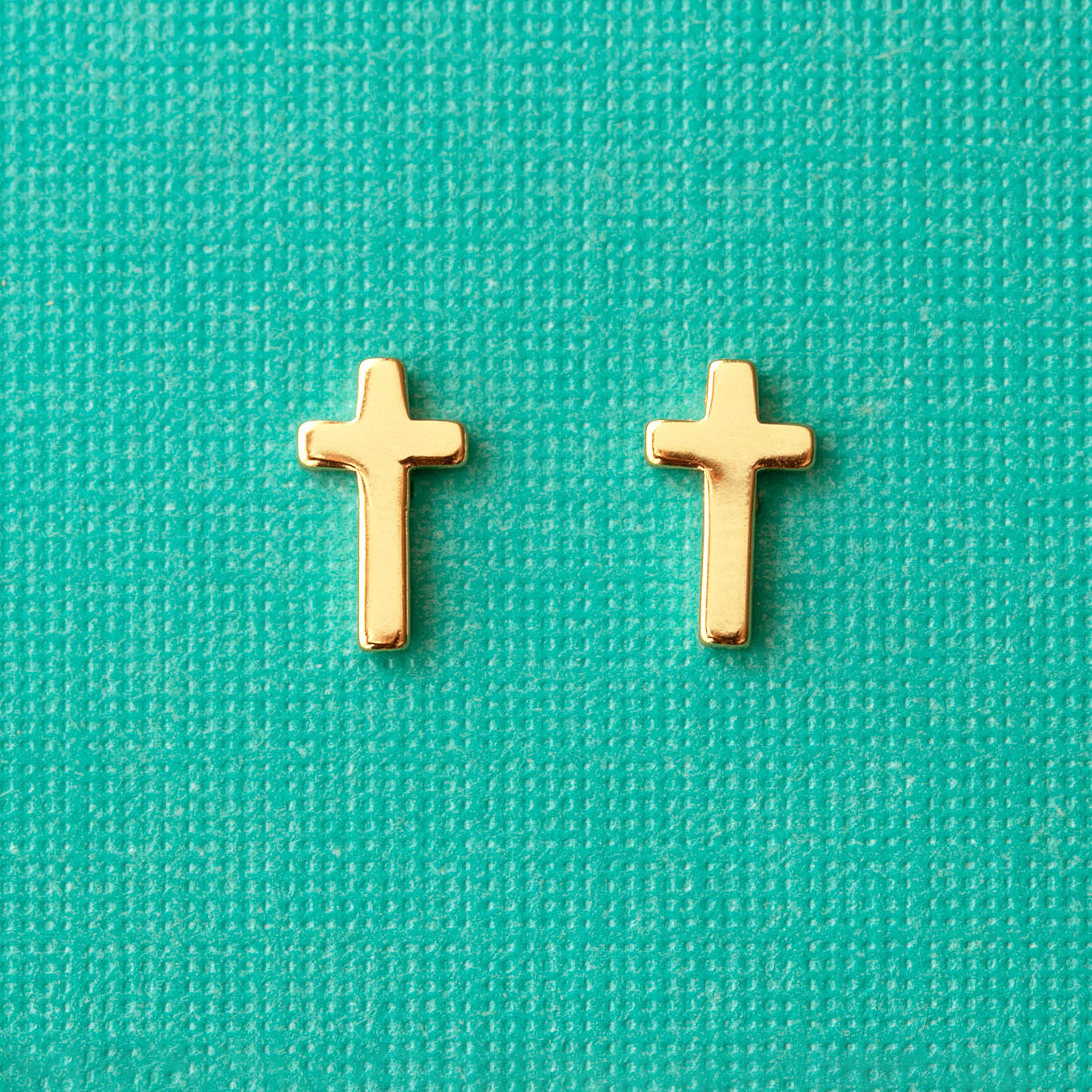 Cross Stud Earrings