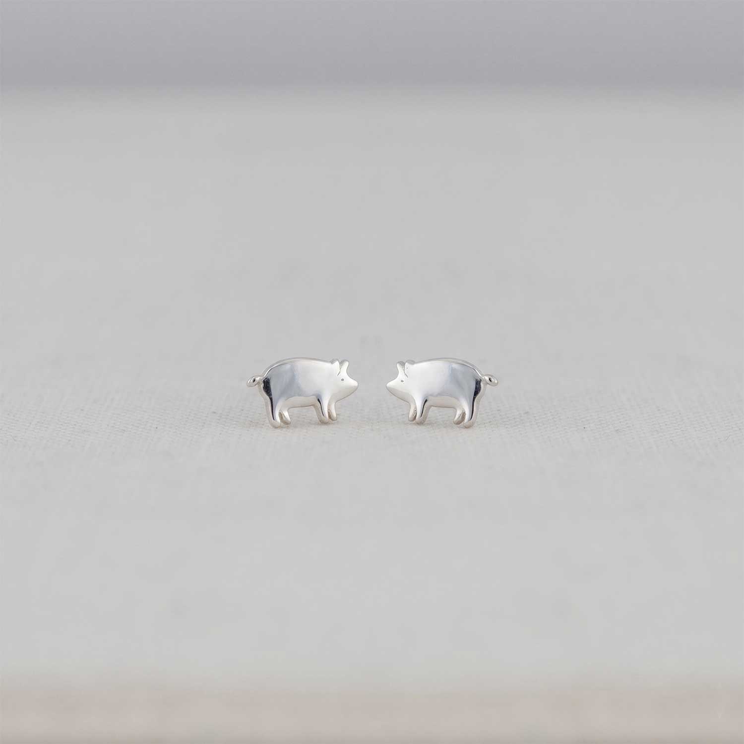 Pig Stud Earrings