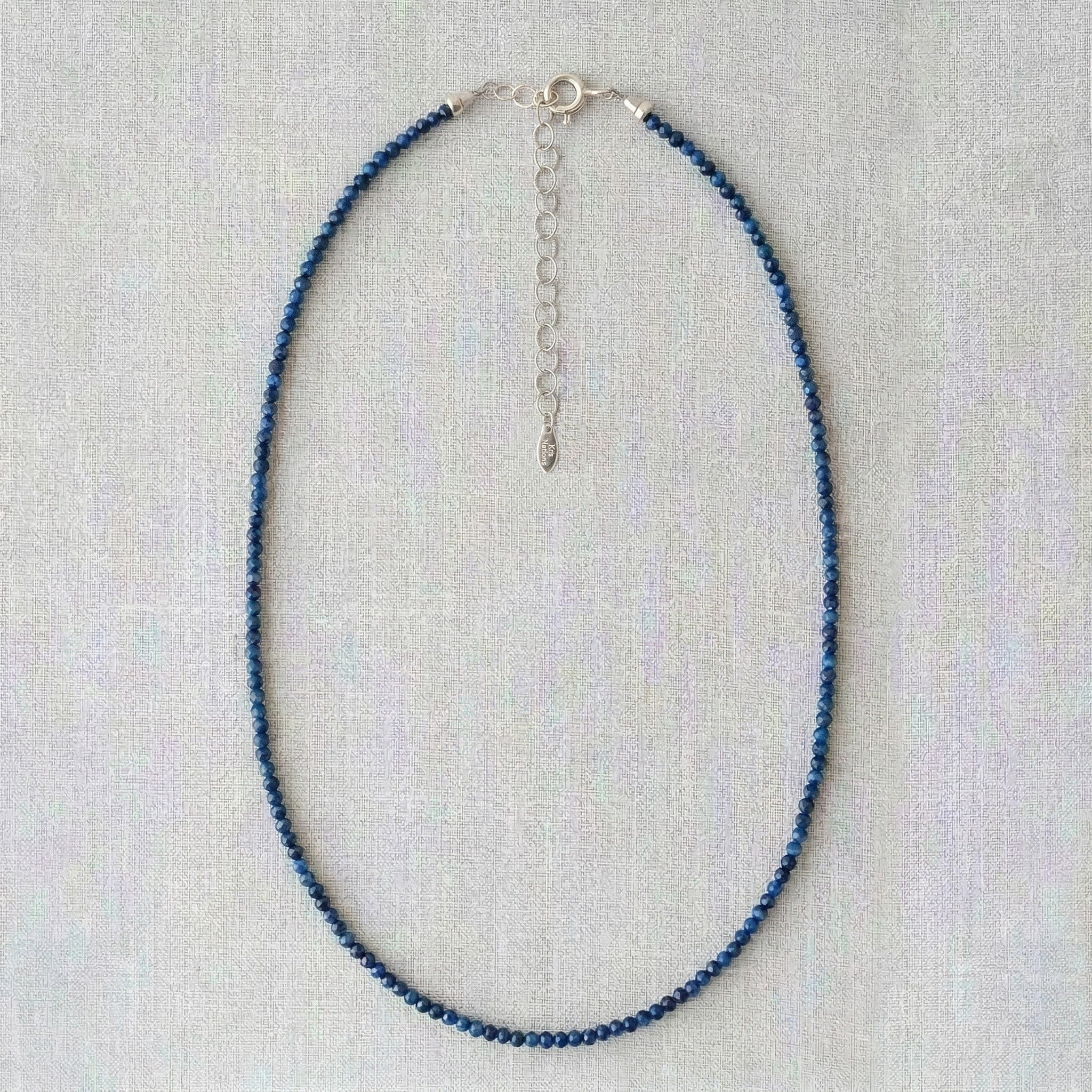 Blue Freshwater Pearl Necklace