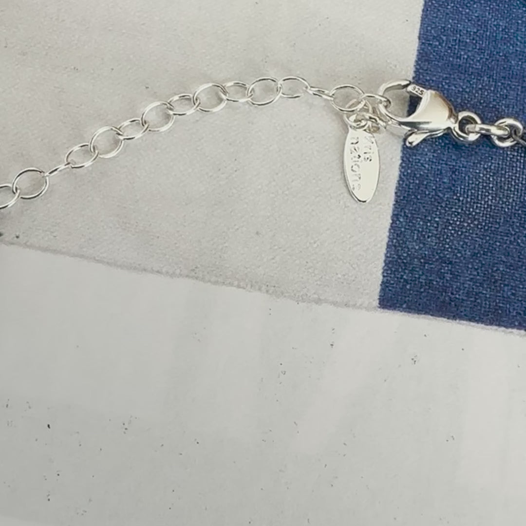 Blue Freshwater Pearl Bracelet