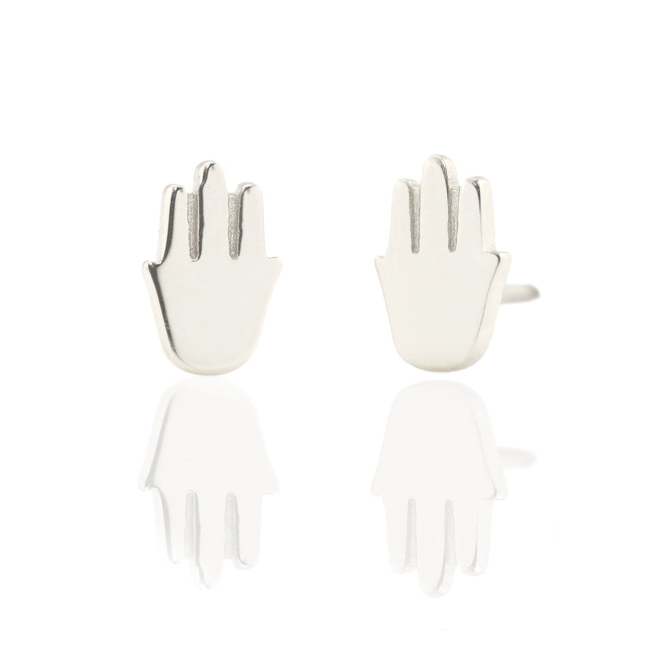 Hamsa Stud Earrings 