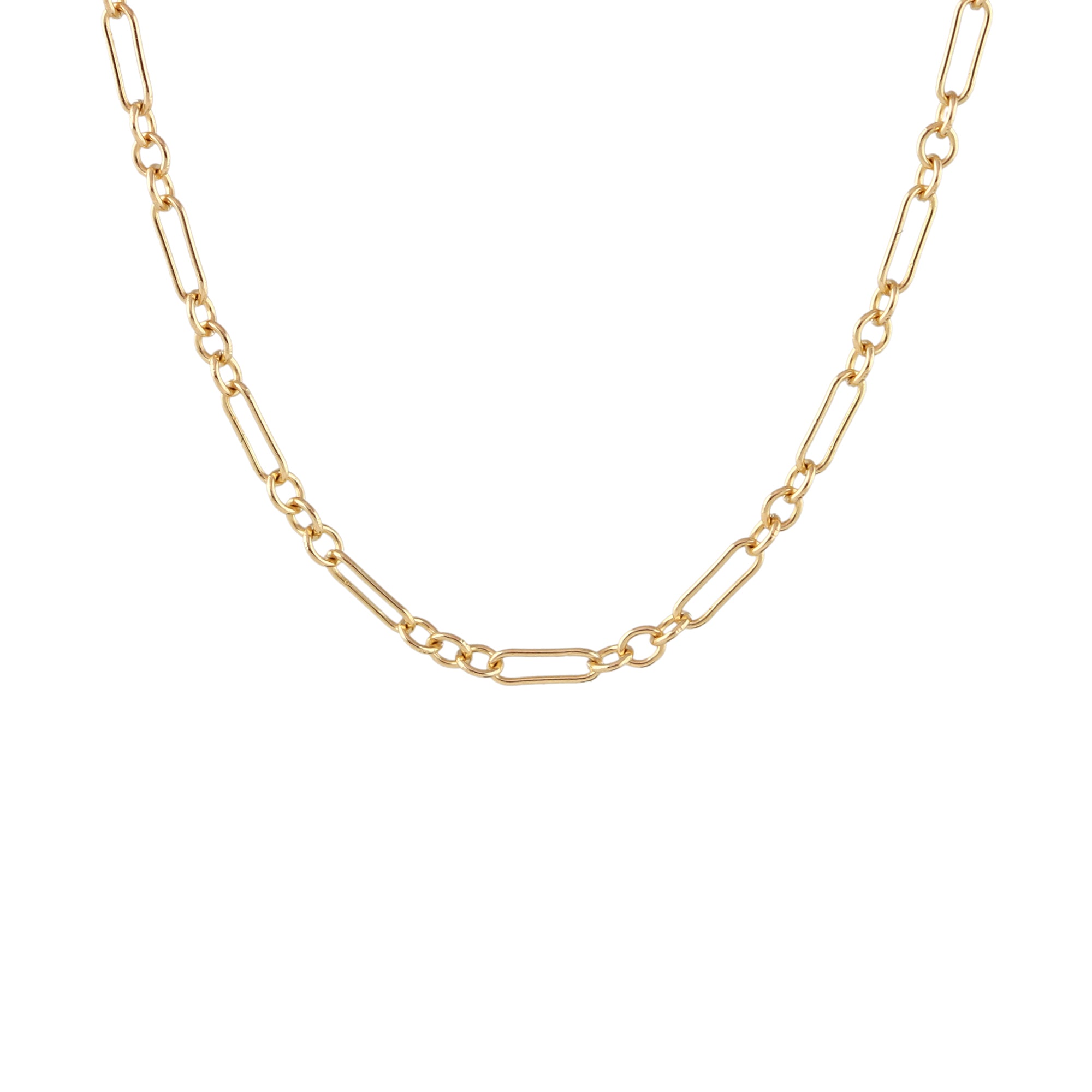 Long and Short Chain Necklace